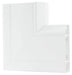 BG CM3CSAU SKIRTING 3 COMPARTMENT TRUNKING Flat ANGLE UP - BG - sparks-warehouse