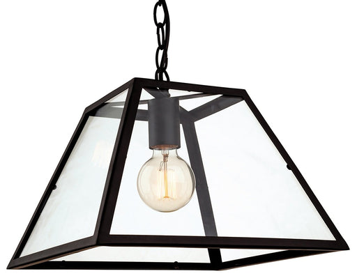 Firstlight 3439BK Kew 1 Light Pendant - Firstlight - Sparks Warehouse