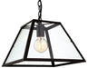 Firstlight 3439BK Kew 1 Light Pendant - Firstlight - Sparks Warehouse