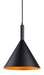 Firstlight 3717BK Everest Pendant Light - Black/Gold Interior Pendant Lights Firstlight - Sparks Warehouse