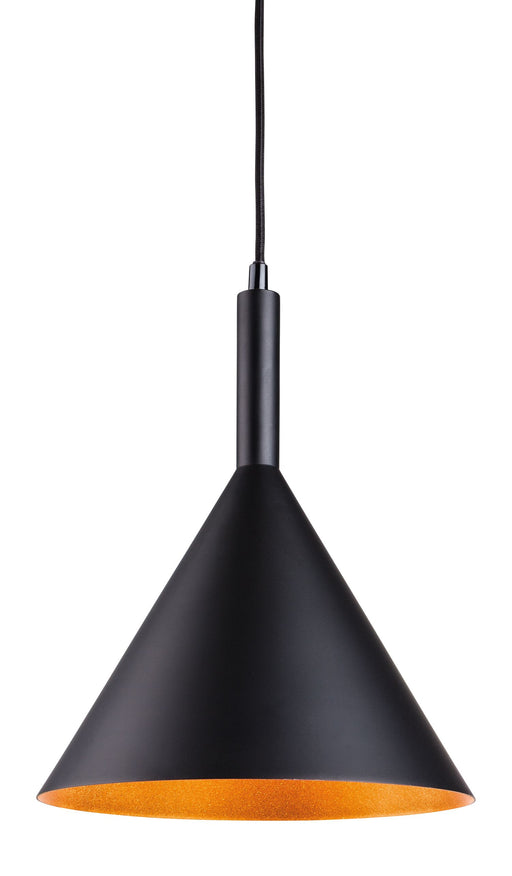 Firstlight 3717BK Everest Pendant Light - Black/Gold Interior Pendant Lights Firstlight - Sparks Warehouse