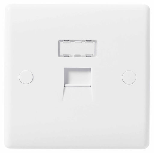 BG Nexus 8RJ45/1 1 Gang RJ45 DATA Socket IDC Type - BG - sparks-warehouse