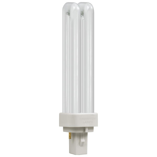 Crompton CLD13SWW - CFL Double Turn D Type 13W 3000K G24d-1 2-Pin CFL Double Turn D Type Crompton - Sparks Warehouse