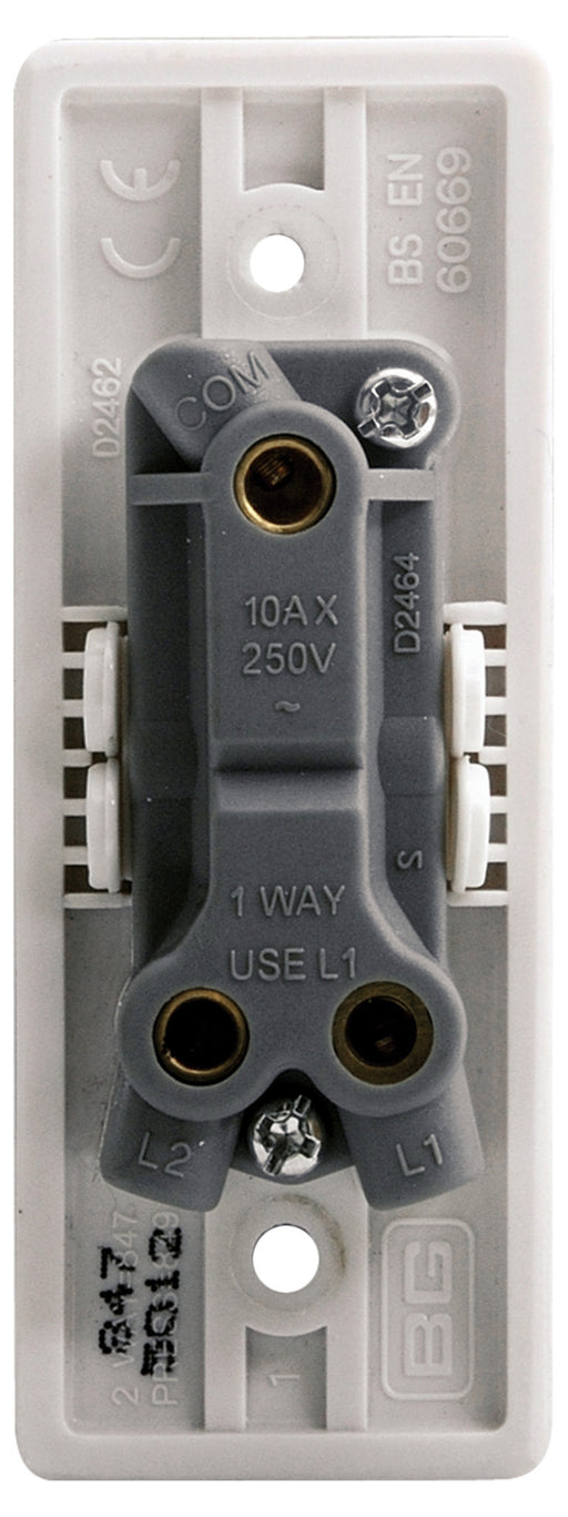 BG Nexus 847 10AX 1 Gang 2 Way ARCHITRAVE Switch - BG - sparks-warehouse