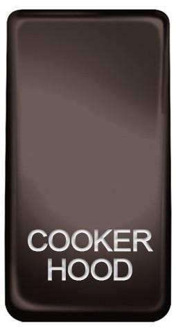 BG Nexus GRCHBN Grid Rocker Labelled  *Cooker HOOD* Black Nickel - BG - Sparks Warehouse