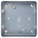 BG MC503 Grid Metal Clad Double 6 & 8 Gang Box - BG - sparks-warehouse