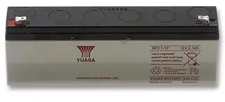 YUASA NP2.1-12 - BATTERY, LEAD-ACID 12V 2.1AH Batteries YUASA - Sparks Warehouse