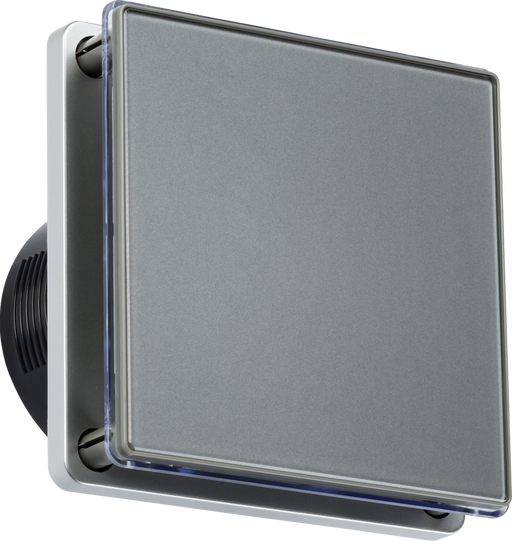 Knightsbridge EX006T LED Backlit Fan With Overrun Timer - Grey Extractor Fan Knightsbridge - Sparks Warehouse
