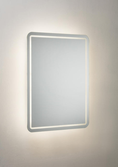 Knightsbridge MLR6045SD 230V IP44 600 x 450mm Back-lit LED Bathroom Mirror with Demister, Shaver Socket and Motion Sensor Mirrors & Mirror Lighting Knightsbridge - Sparks Warehouse