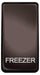 BG Nexus GRFZBN Grid Rocker Labelled  *FREEZER* Black Nickel - BG - Sparks Warehouse