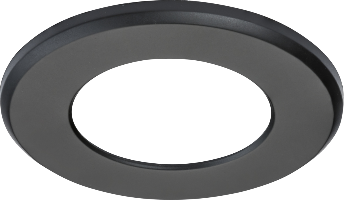 Knightsbridge CFRMB Matt Black Bezel for CFR IP65 Downlights KB Knightsbridge - Sparks Warehouse