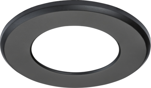 Knightsbridge CFRMB Matt Black Bezel for CFR IP65 Downlights KB Knightsbridge - Sparks Warehouse