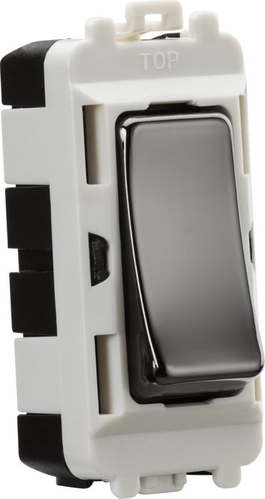 Knightsbridge GDM002BN 20AX DP grid module - black nickel Knightsbridge Grid Knightsbridge - Sparks Warehouse