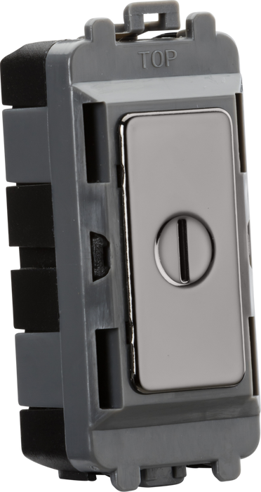 Knightsbridge GDM010BN 20AX DP key module - black nickel Knightsbridge Grid Knightsbridge - Sparks Warehouse