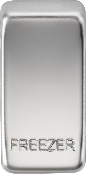 Knightsbridge GDFREEZERPC Switch cover "marked FREEZER" - polished chrome Knightsbridge Grid Knightsbridge - Sparks Warehouse