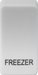 Knightsbridge GDFREEZERU Switch cover "marked FREEZER" - white Knightsbridge Grid Knightsbridge - Sparks Warehouse