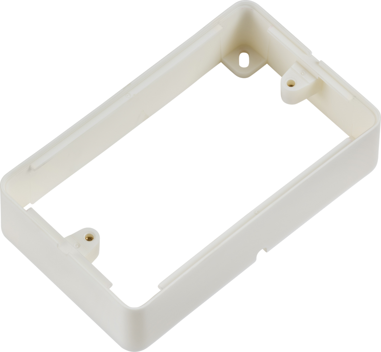 Knightsbridge 2GSBW 2G Surface Box - White Pattress Box Knightsbridge - Sparks Warehouse