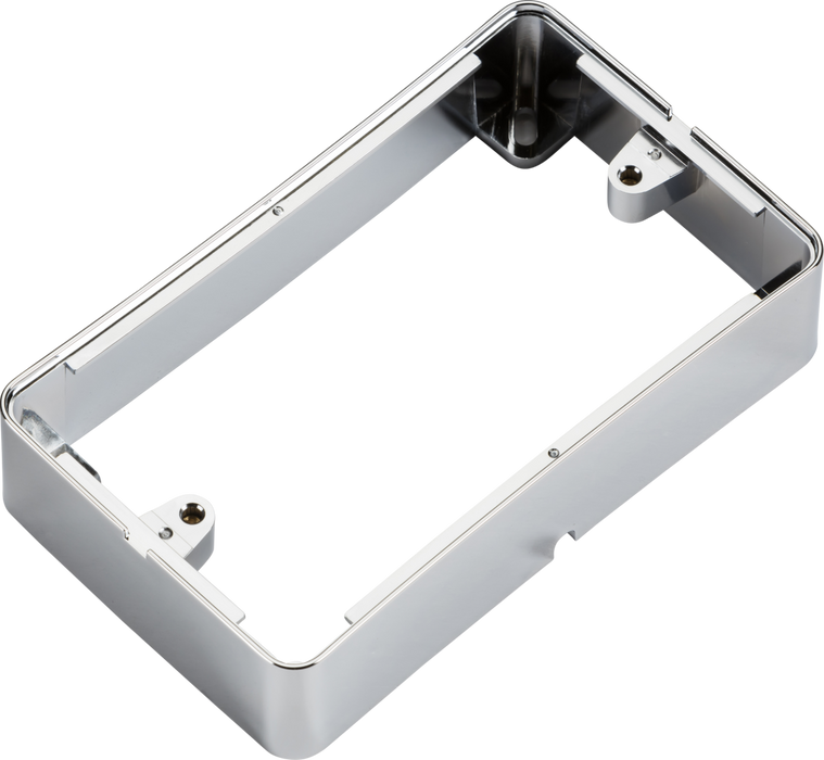 Knightsbridge 2GSBPC 2G Surface Box - Polished Chrome Effect Pattress Box Knightsbridge - Sparks Warehouse