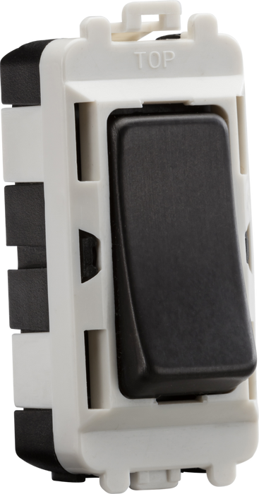 Knightsbridge GDM001SB 20AX 2 way SP grid module - smoked bronze Knightsbridge Grid Knightsbridge - Sparks Warehouse