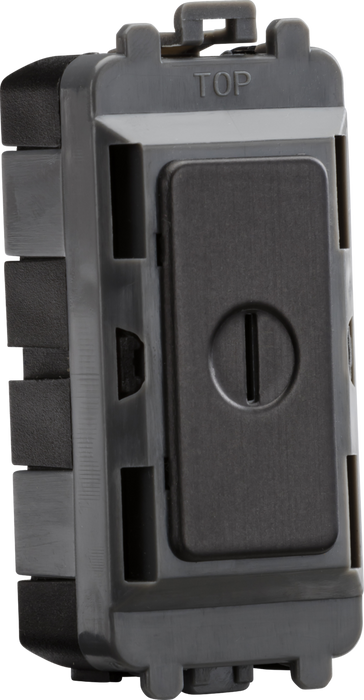 Knightsbridge GDM010SB 20AX DP key module - smoked bronze Knightsbridge Grid Knightsbridge - Sparks Warehouse