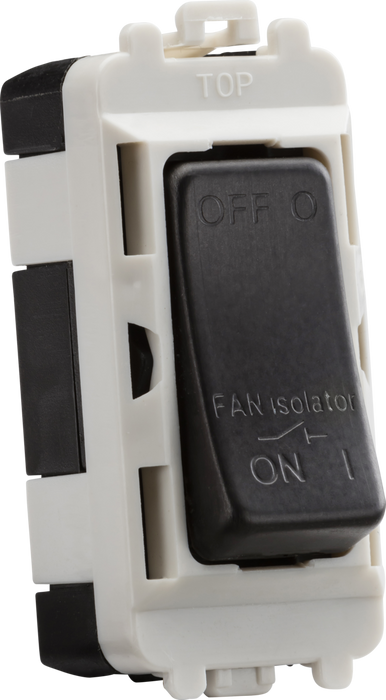 Knightsbridge GDM020SB 10A Fan Isolator Module - smoked bronze ML Knightsbridge - Sparks Warehouse