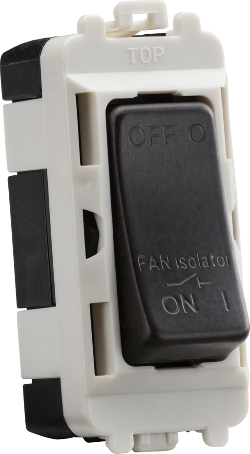 Knightsbridge GDM020SB 10A Fan Isolator Module - smoked bronze ML Knightsbridge - Sparks Warehouse