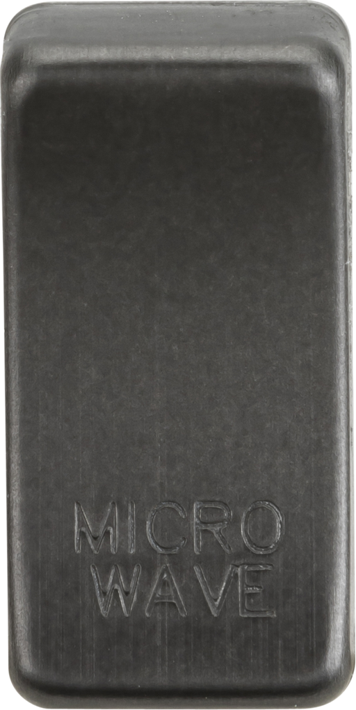 Knightsbridge GDMICROSB Switch cover "marked MICROWAVE" - Smoked Bronze Knightsbridge Grid Knightsbridge - Sparks Warehouse