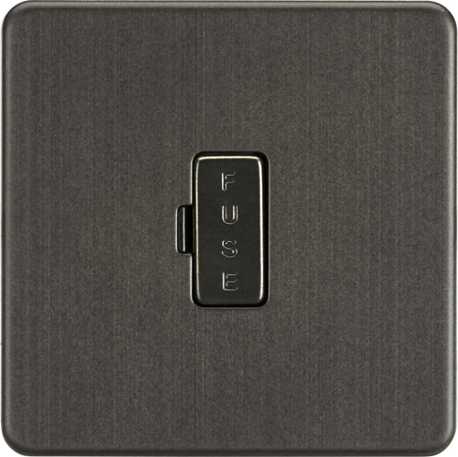 Knightsbridge SF6000SB Screwless 13A Fused Spur Unit - Smoked Bronze  Sparks Warehouse - Sparks Warehouse