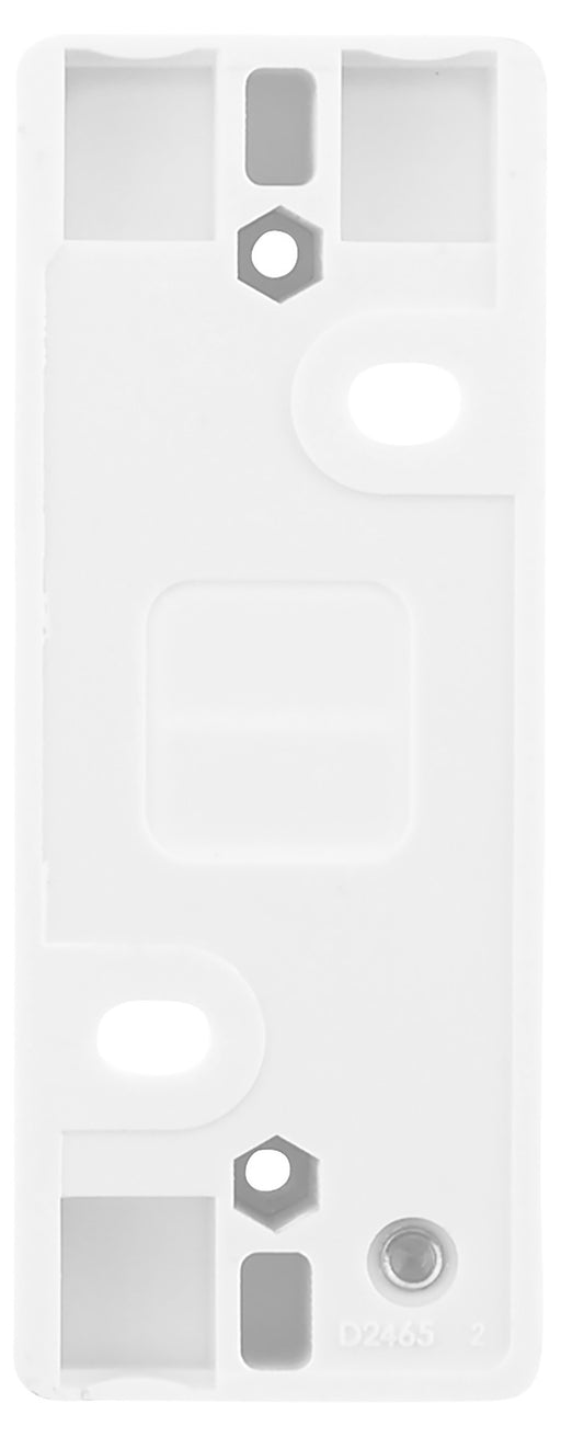 BG Nexus 837 1 Gang ARCHITRAVE Surface BOX 19MM - BG - sparks-warehouse