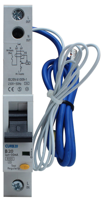 BG CURB20 RCBO 20A B Type - BG - sparks-warehouse