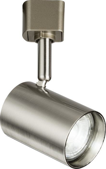 Knightsbridge TRKSP8ABC 230V GU10 Track Spotlight - Brushed Chrome Track Lighting Fixtures Knightsbridge - Sparks Warehouse