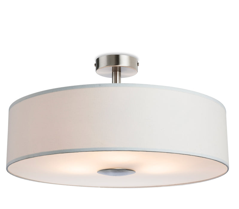 Firstlight 4887CR - Madison Semi Flush Fitting - Firstlight - Sparks Warehouse