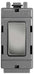 BG Nexus GBS13 Grid Brushed Steel 20AX Switch Module  INTERMEDIATE - BG - sparks-warehouse