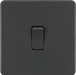Knightsbridge SF8341AT Screwless 20A 1G DP Switch - Anthracite  Sparks Warehouse - Sparks Warehouse