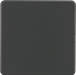 Knightsbridge SF8350AT Screwless 1G Blanking Plate - Anthracite Knightsbridge Screwless Flat Plate Anthracite Knightsbridge - Sparks Warehouse