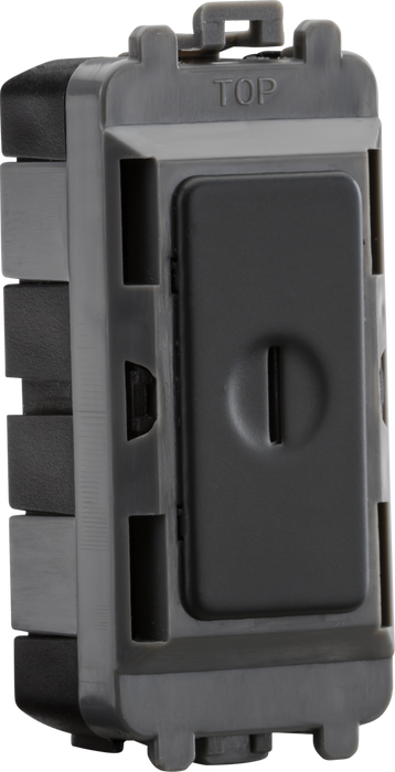 Knightsbridge GDM010AT 20AX DP key module - anthracite Knightsbridge Grid Knightsbridge - Sparks Warehouse