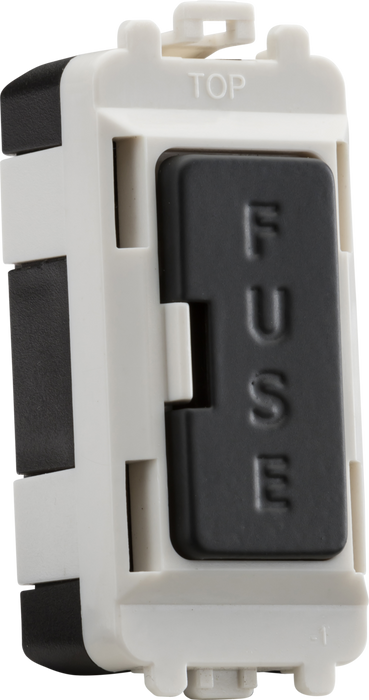 Knightsbridge GDM011AT 13A fused module - anthracite Knightsbridge Grid Knightsbridge - Sparks Warehouse