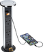 Knightsbridge SK9909PC IP54 3G Pop-Up Socket with Dual Fast Charge USB A+C - Polished chrome Cap KB Knightsbridge - Sparks Warehouse