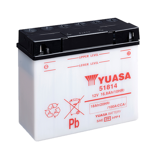 YUASA - 51814(CP) YUASA BATTERY 12V 18AH (518014FP-BMW)