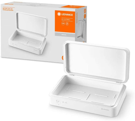 Ledvance 5V USB UV-C Sterilization Box White - UVCBOX PPE Equipment LedVance - Sparks Warehouse