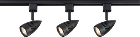 Knightsbridge TRKIT4ABK TRKSP4 1 Metre Tracklight Kit - Black  Sparks Warehouse - Sparks Warehouse