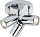 Knightsbridge BA03P3C IP44 GU10 Triple Spotlight - Chrome Ceiling Light Knightsbridge - Sparks Warehouse