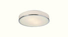 Firstlight 5756CH Profile Flush Fitting - Round - Chrome with Opal Glass - Firstlight - sparks-warehouse