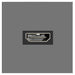BG EMHDMIG HDMI Female Outlet Module Grey (50 X 50) - BG - sparks-warehouse