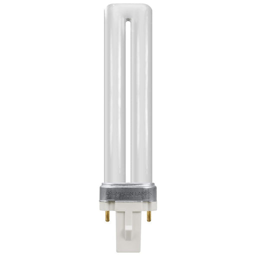 Crompton CLS7SCW - 7W CFL Single Turn S Type 4000K G23 2-Pin CFL Single Turn S Type Crompton - Sparks Warehouse