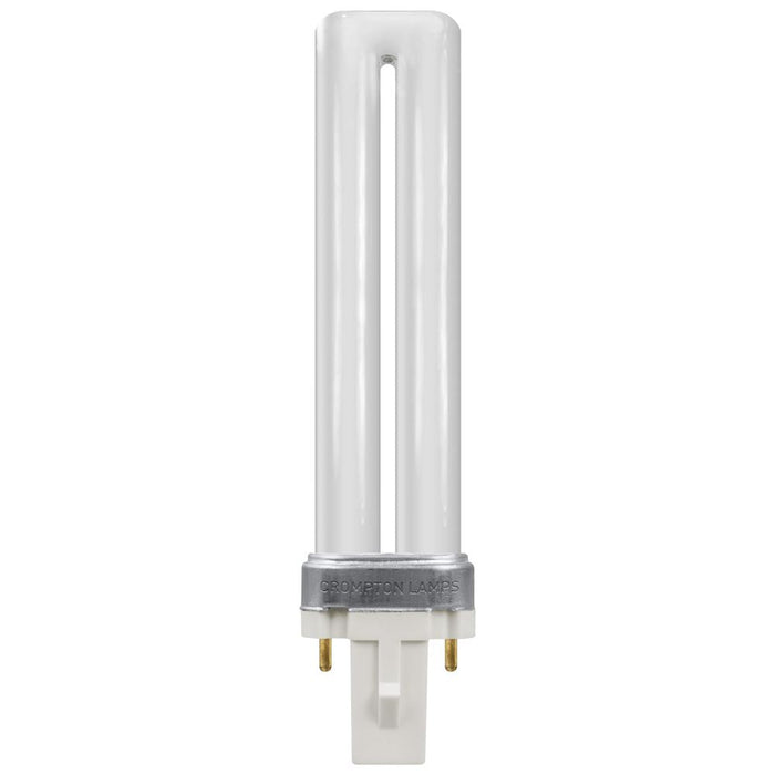 Crompton CLS7SCW - 7W CFL Single Turn S Type 4000K G23 2-Pin CFL Single Turn S Type Crompton - Sparks Warehouse