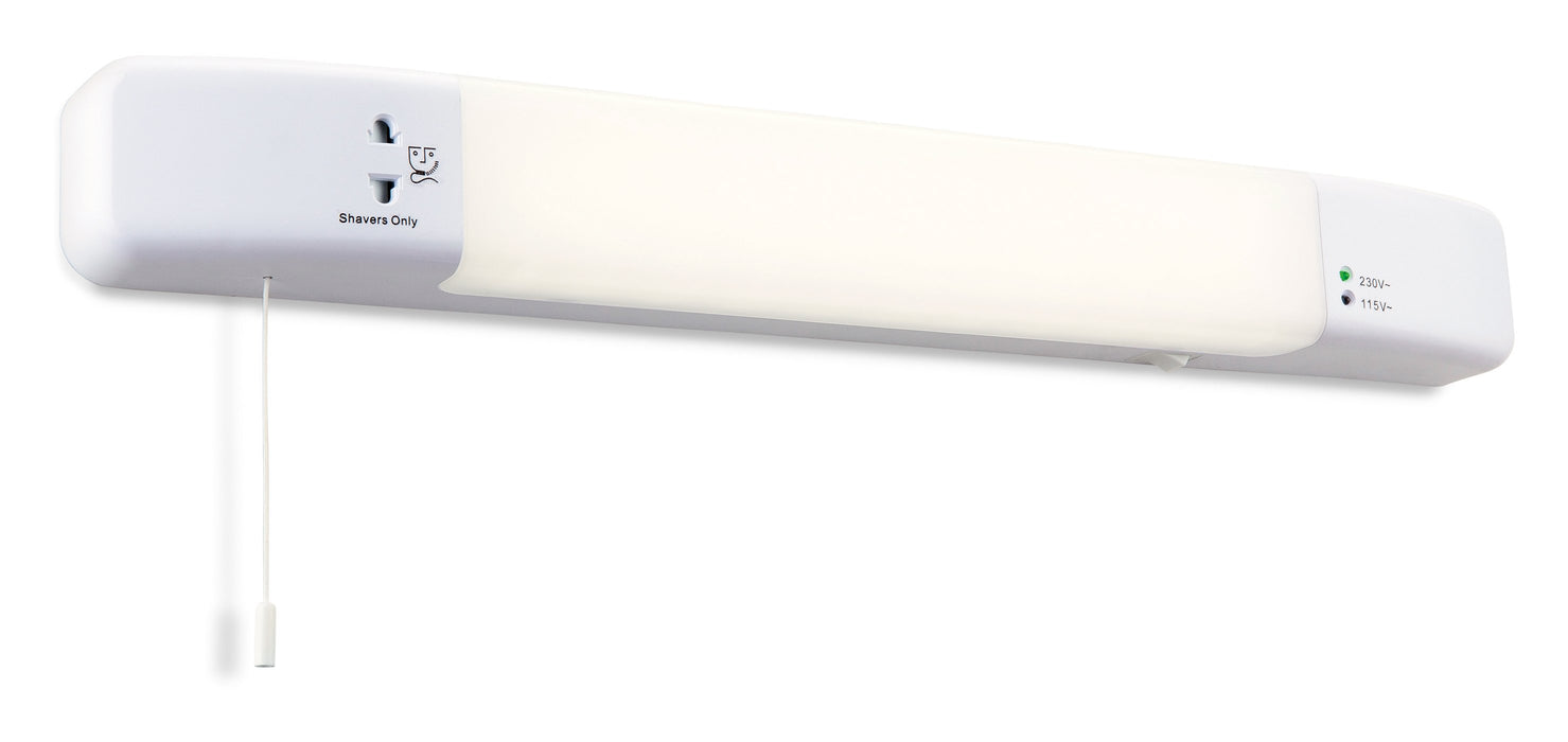 Firstlight 5928WH Slimline LED Shaver Light (Switched) - Firstlight - Sparks Warehouse