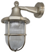 05961 Solid Brass Wall Lantern - Satin Nickel Navigator Range of Marine Bulkheads Lampfix - Sparks Warehouse