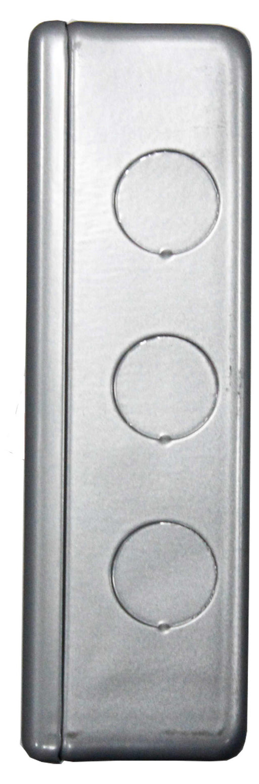 BG MC5EMR4 METAL CLAD 4 Module  Front Plate (100 X 50) - BG - sparks-warehouse