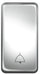 BG Nexus GRBELLPC Grid Rocker *BELL SYMBOL* Chrome (PACK 10) - BG - sparks-warehouse